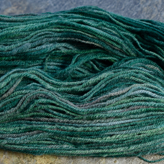 Targhee 3-Ply Sock Yarn - Solitude Wool