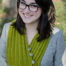  romney button-up neck wrap pattern - Solitude Wool