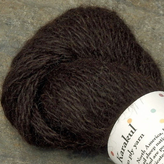 undyed black