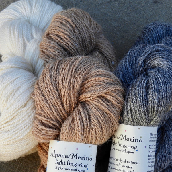 Alpaca Merino Yarn Skeins