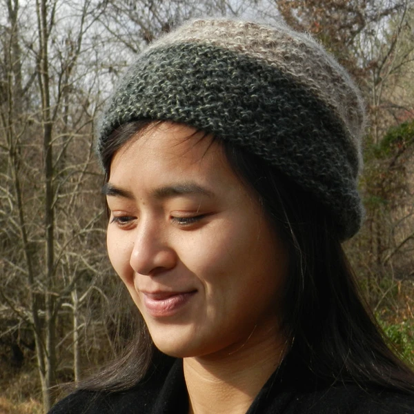 round up hat kit with Icelandic yarn
