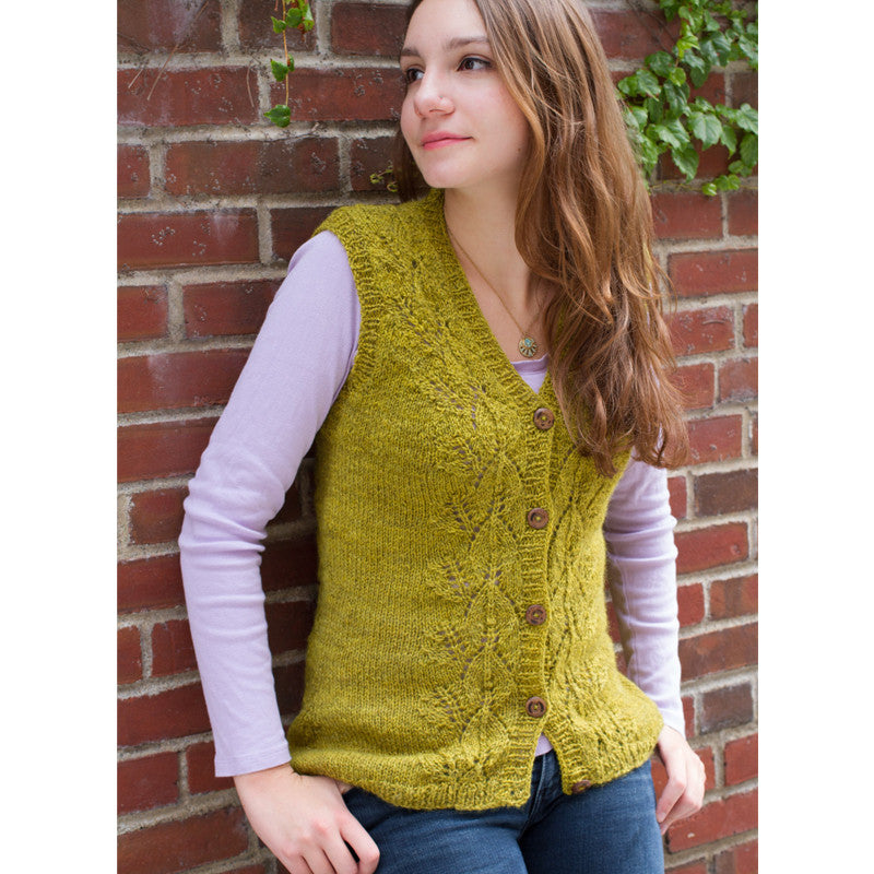 climbing ivy vest pattern - Solitude Wool