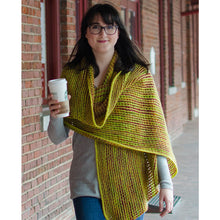  cobbled wrap & scarf pattern - Solitude Wool